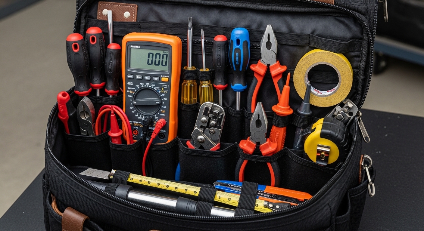 X.Q Electrical electrician arriving at a Doncaster home to quote an electrical job